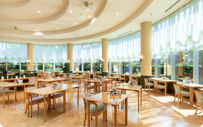 介護付き有料老人ホーム｜アメニティーライフ八王子｜ダイニングルーム